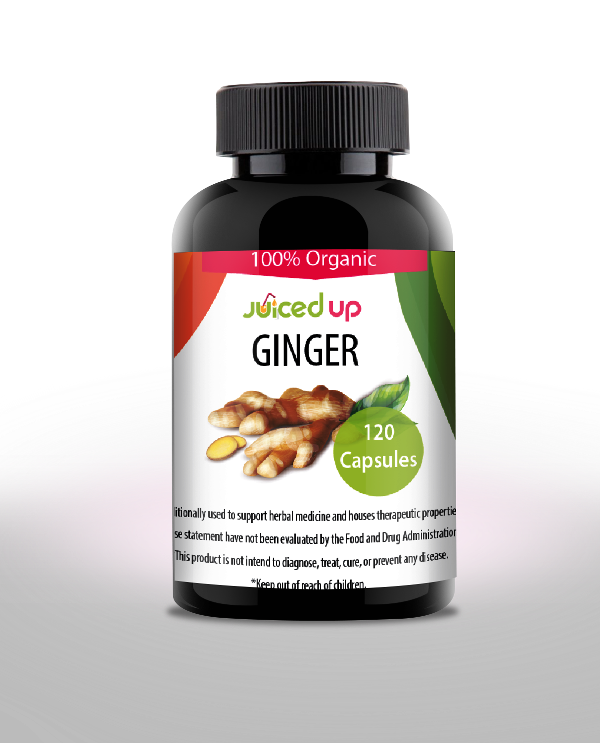 Ginger Capsules - Juiced Up Inc